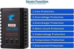 img 3 attached to High-Performance Airsoft and RC Car Lipo Charger - OL-3, 20W Charger for 7.4V / 11.1V Battery Packs, 2-3 Cells, 1.6A Output, with XH Connector for 2S to 3S Batteries