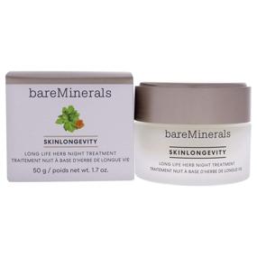 img 4 attached to 🌿 New 2020 Launch: bareMinerals Escentuals Skinlongevity Long Life Herb Night Treatment - 1.7 Fl Oz