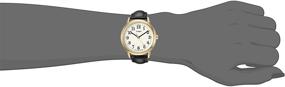 img 3 attached to ⌚ 30mm Timex Women's Easy Reader Leather Strap Watch