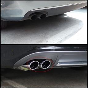 img 2 attached to Exhaust Universal Tailpipe Stainless 2007 2014