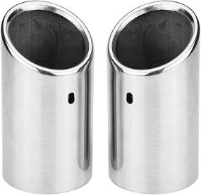 img 1 attached to Exhaust Universal Tailpipe Stainless 2007 2014
