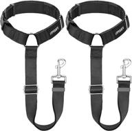 urpower dog seat belt 2 pack: adjustable safety car restraint for pets - durable nylon harness for dogs, cats & more logo