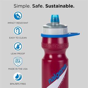 img 3 attached to Top-Rated Nalgene LDPE 22oz Draft BPA-Free Water Bottle – Ultimate Hydration Companion