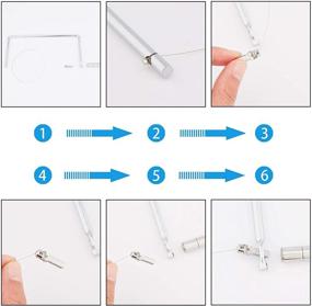 img 1 attached to 🔪 PH PandaHall Stainless Steel Soap String Cutter: Ultimate Tool for DIY Candles, Wax Cutting, and Soap Mold Making