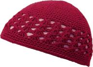 🧶 ssk knit kufi hat - shoe string king koopy cap - crochet beanie logo