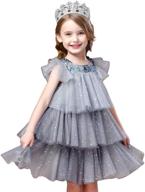 nnjxd pageant princess ruffles dresses: dress to impress girls with style logo