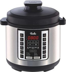 img 4 attached to Fissler FISS-03520006001 Pot: 6-Quart Stainless Steel Multi-Use Pressure Cooker with 18 1-Touch Programs