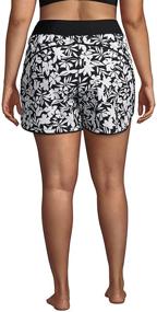 img 3 attached to 🩳 Womens Comfort Shorts by Lands End - Ideal Women's Clothing for Swimsuits & Cover Ups