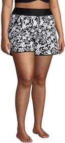 img 2 attached to 🩳 Womens Comfort Shorts by Lands End - Ideal Women's Clothing for Swimsuits & Cover Ups
