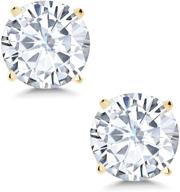 charles 1 60cttw moissanite friction earrings logo