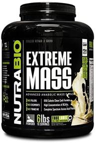 img 1 attached to NutraBio Extreme Mass Weight Gainer