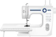 🧵 t-sunus household sewing machine with 12 stitches - electric beginners' sewing machine with reverse sewing, dual speed, and multi function. includes extension table for diy handmade projects logo