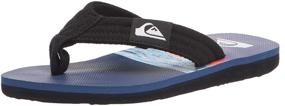 img 4 attached to Quiksilver Unisex-Child Molokai Layback Юношеский сандалия: Стильная и комфортная обувь для детей