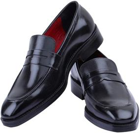 img 3 attached to 👞 Lethato Handcrafted Loafer Shoes for Men | Genuine Leather Loafers & Slip-Ons