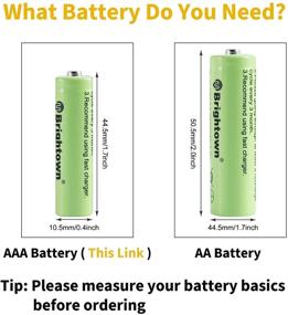 img 3 attached to 🔋 Упаковка из 12 аккумуляторов AAA UL Certified, 600 мАч 1.2 В, предварительно заряженных NiMH, AAA солнечный аккумулятор для солнечных фонарей, пульта дистанционного управления, электрических игрушек (AAA-600mAh-12упаковка)