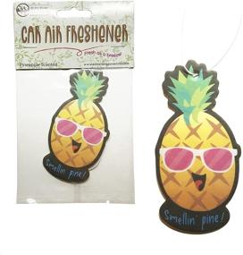 img 1 attached to Sonoran Souvenirs Pineapple Freshener Automotive