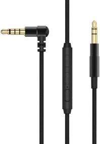 img 4 attached to 🎧 Premium Cubilux 3.5mm Headphone Replacement Cable with Microphone - Compatible with Sony WH-1000XM4/XM3/XM2, Skullcandy Crusher Hesh 3/2 & More - 4 Ft Braided Audio AUX Cord