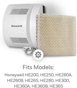 img 2 attached to 🏡 Honeywell HC26P Whole House Humidifier Pad (HC26P1002/U) - Ultimate Moisture Solution