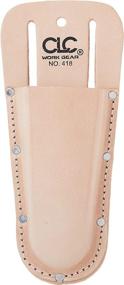 img 3 attached to CLC 418 Heavy Duty Tan Leather Plier Tool Holder - Closed End Design