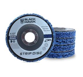 img 1 attached to 🔄 BHA Easy Strip Discs: Paint, Rust, and Oxidation Removal - 5 Pack (4-1/2” x 7/8”)