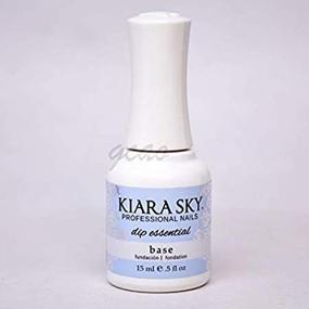 img 4 attached to 💅 Kiara Sky Essentials Step 2 Base Coat 0.5oz by Kiara Sky