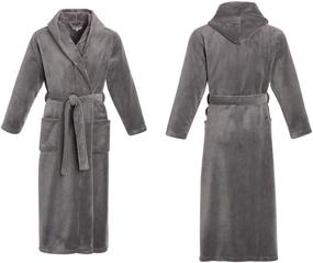 img 1 attached to 🛀 Del Rossa A0125BKSXL Bathrobe