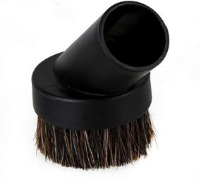 img 3 attached to 🐴 25mm Horse Hair Round Dust Brush - 1.25-inch Vacuum Attachment Replacement by RDEXP