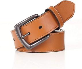 img 2 attached to Extra Long Belts Black Brown