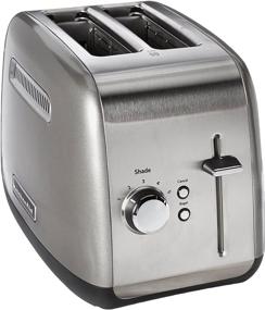 img 1 attached to 🔥 High-Quality KitchenAid KMT2115CU Toaster: 2 Slice Toasting Excellence in Contour Silver