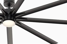 img 3 attached to Fanimation FPD8159BLW Odyn 84 💨 inch Ceiling Fan: Powerful, Versatile, and Stylish