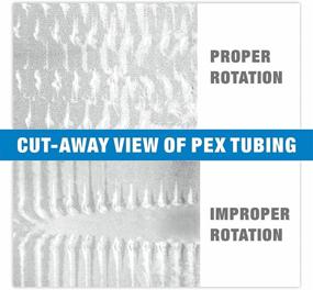 img 1 attached to 🔧 IWISS F1960 Expansion Tool with PEX Cutter & Expansion Heads for Uponor ProPex Type Rings - 3/8'', 1/2'', 3/4'', 1''