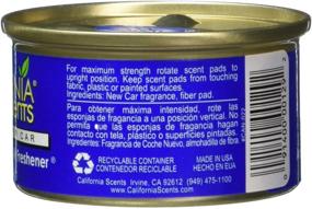 img 1 attached to California Scents Spillproof Can: Eco-Friendly Odor 🌲 Neutralizer, Newport New Car Scent - 12 Pack
