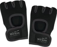 vivi life workout gloves black logo