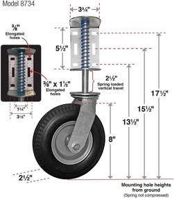 img 2 attached to 🔧 Shepherd Hardware 8734 Universal Spring Loaded