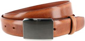 img 3 attached to 👔 Trafalgar Lawrence Plaque Buckle Dress Belt - Men's Accessory for Stylish Outfits