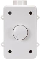 enhance your outdoor audio experience with the monoprice 108240 rms 100w outdoor speaker volume controller in white logo