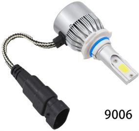 img 2 attached to 🔦 Labwork 9005 9006 LED Фары Высокий Низкий Луч Комбо Комплект - Общая Мощность 2120 Вт - 9012 H10 - 6000K Белый