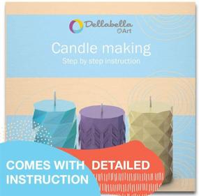 img 2 attached to 🕯️ Candle Making Kit: Scented Candle DIY Set with Wax and Accessories - Create Beautiful Colored Soy Candles Easily