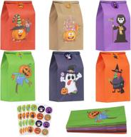 🎃 halloween pieces sealing stickers by steford logo