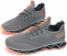 img 1 attached to 👟 Chopben Mens Breathable Athletic Lightweight Shoes - Fashionable Sneakers