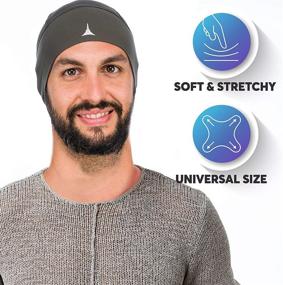 img 2 attached to Moisture-Wicking Beanie Skull Cap: Perfect Helmet Liner for Optimal Performance. Fits Under Helmets with Ultimate Sweat Wicking Abilities.