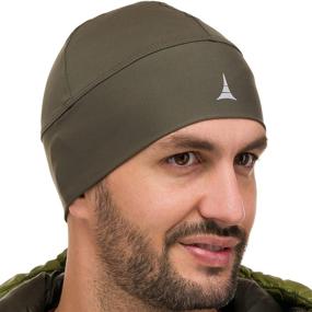 img 4 attached to Moisture-Wicking Beanie Skull Cap: Perfect Helmet Liner for Optimal Performance. Fits Under Helmets with Ultimate Sweat Wicking Abilities.