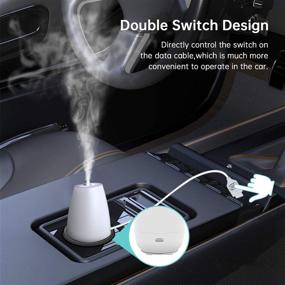 img 2 attached to Gocheer Ultrasonic Humidifier Aromatherapy Humidifiers