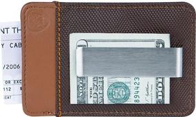 img 1 attached to 💼 Black Travelon Safe ID Accent Money Clip Wallet - One Size