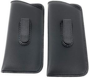img 2 attached to Full Clip Soft Eyeglass Black Men's Accessories and Sunglasses & Eyewear Accessories