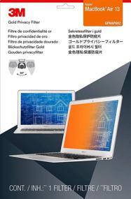 img 3 attached to 🖥️ Оптимизированный 3М золотой фильтр конфиденциальности: 13-дюймовый MacBook Air (GFNAP002)