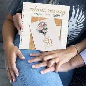 img 2 attached to Wedding Anniversary Book: A Hardcover Journal for 1st to 50th Year Celebrations - Perfect Couple Gifts for Him & Her - Personalized Marriage Presents for Husband & Wife