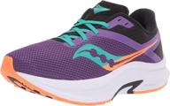 👟 saucony women's black running shoes - medium size, athletic footwear for women logo