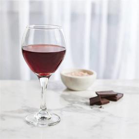 img 3 attached to Set of 4 Libbey Classic Red Wine Glasses - Enhance Your Wine Experience