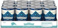 blue buffalo homestyle recipe chicken senior wet dog food, 12.5 oz can (pack of 12) - natural & nourishing logo